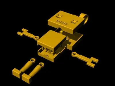 robot pendant 3dm file 3D print model