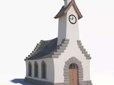 Church Cartoon 3D model