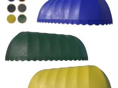 AWNING KITBASH 3D model