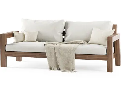 Lars couch by Piet Boon 3D model