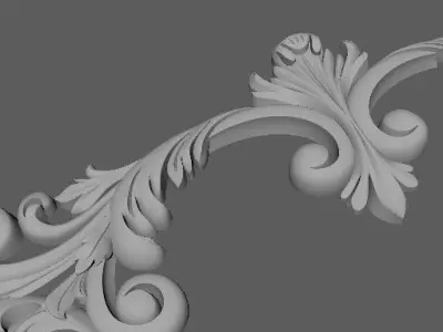 Decor for furniture 3D model 52