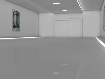 Sci Fi Room 3D model