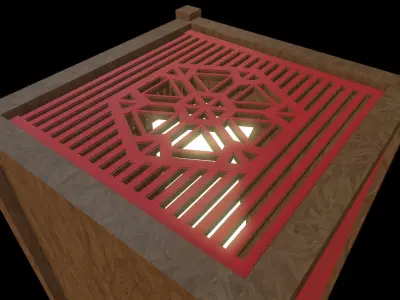 Architectural Lighting Box 08 3D model