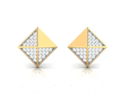 Diamond Pyramid Stud 3D print model