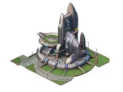 Mechanical Construction - Leadership Command Center 3D model