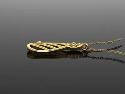 Pendant P080 3D Print Model 3D print model