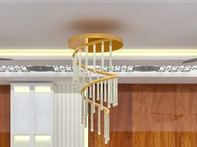 Modern Living Room 3 D Desing 3D model