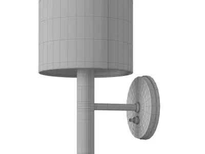 1stdibs Sven Mejlstrom MS Belysning sconce Low-poly 3D model