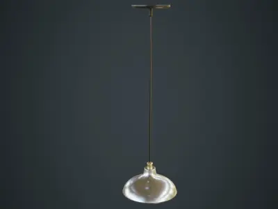 Hanging Lamp 6B Low-poly 3D model