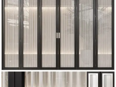 Interior door 3D model