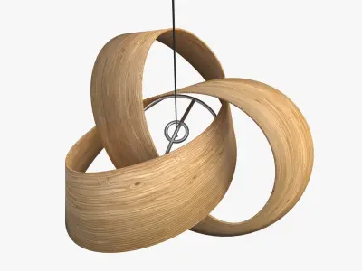 Torus Knot Light Free low-poly 3D model