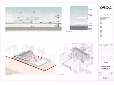 Container Cafe Project 3D model