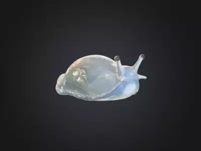 Hydro Slug Low-poly 3D model