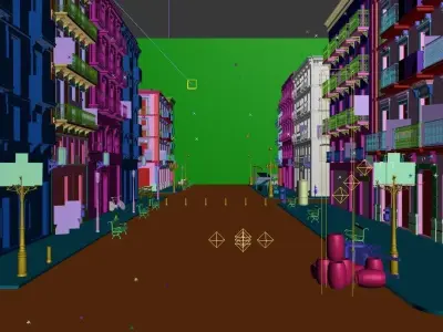 San Francisco Grande  Street 3D model