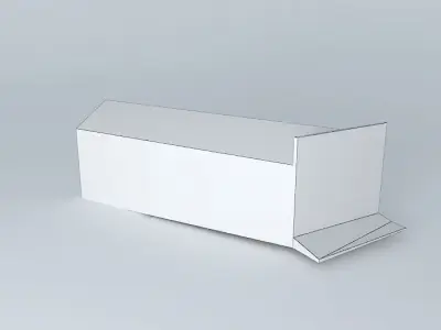 Uncle building with door Free 3D model