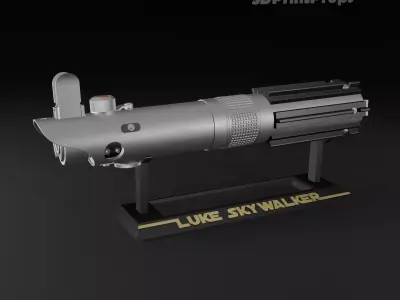 Luke Skywalker Lightsaber- 3D Model For 3D Printing 3D print model