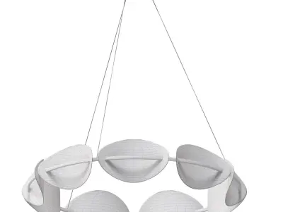 LED CHANDELIER LAMP 3D model