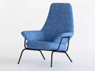 Hai Lounge Chair 3D model