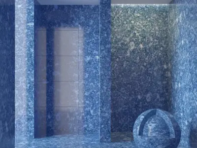 Marble wall 291 3D model