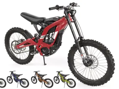 Electric bike Surron X 3D model