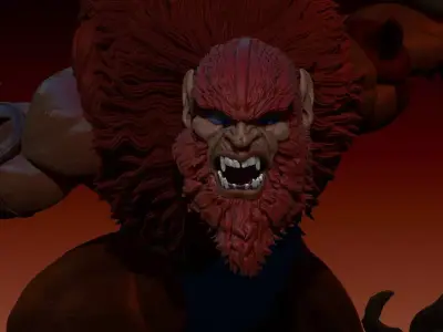 Beastman Fan art Winky 3D print model