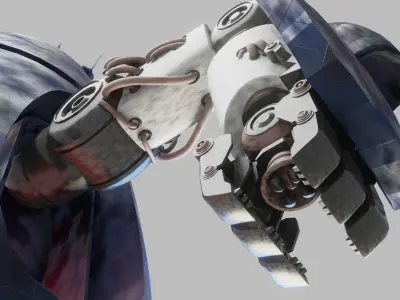 Alien Probe from Monsters Vs Aliens 3D model