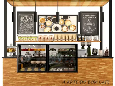 Cafe 52 3D model