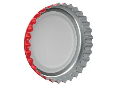 Cola Bottle Cap 3D model