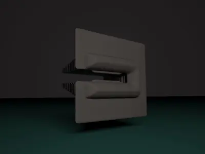 Floating Hotel 3D model