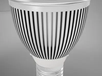 Par 20 HD LED light Bulb model 3D model