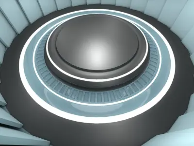 Sci Fi Room 3D model