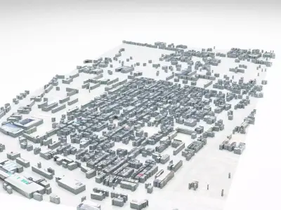 Osaka Japan Free 3D model