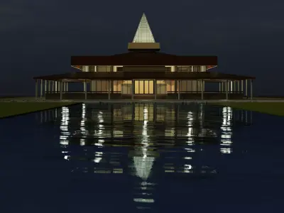 Club house 3D model