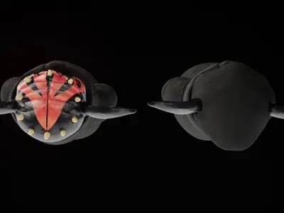 Darth Grogu Low-poly 3D model