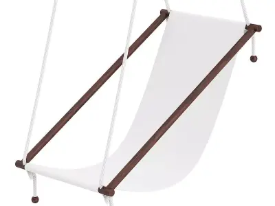 White Swing 3D model
