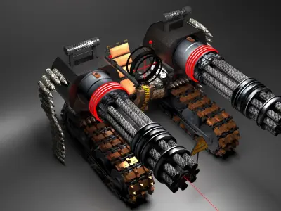 Gaming concept model  3D model