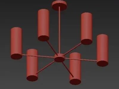 Vintage Pendant Lamp 3D model