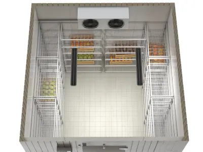  Chilled Fruit Holding Chamber White 