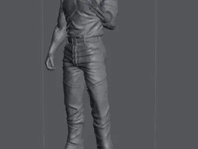 terminator 2 Arnold Schwarzenegger 3D print model