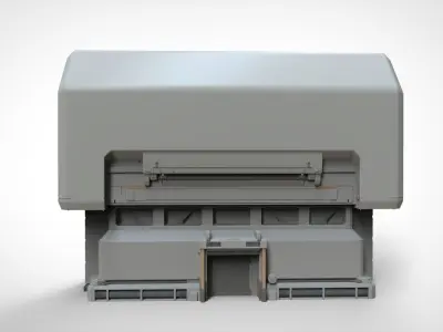 sci-fi Architectural element 2 3D model