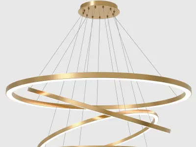 Chandelier 3D model 14