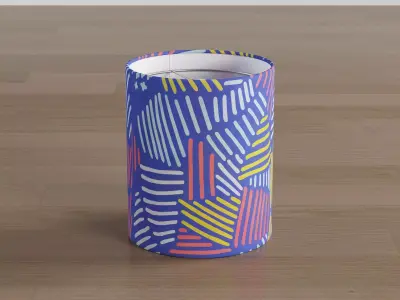 Colored lamp 3D model