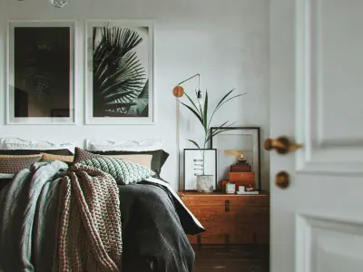 Bedroom scandinavi 3D model
