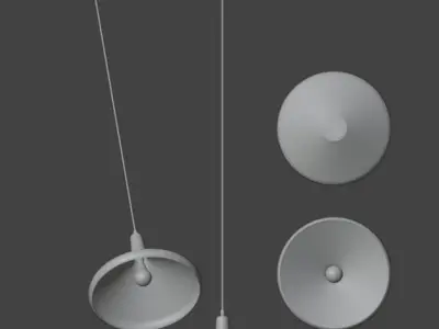Pendant Ceiling Light P944SW Low-poly 3D model