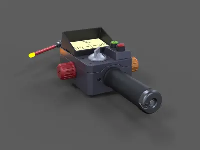 Cosplay Psychokinetic Energy Meter from Ghostbusters 3D print model