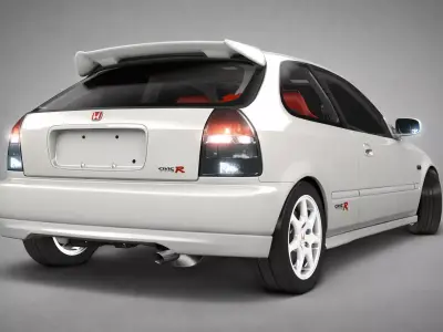 Honda Civic Type R 3D model