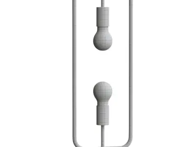 Lucande Tornike table lamp 3D model