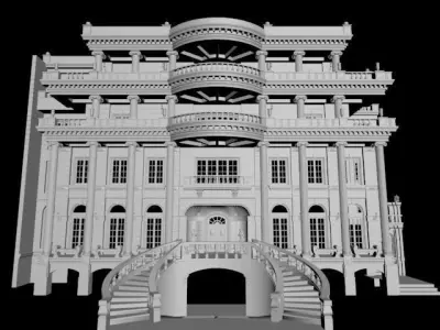 golestan building 3D model