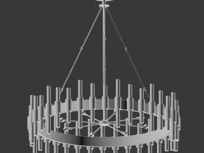 Haskell Chandelier Arteriors 3D model