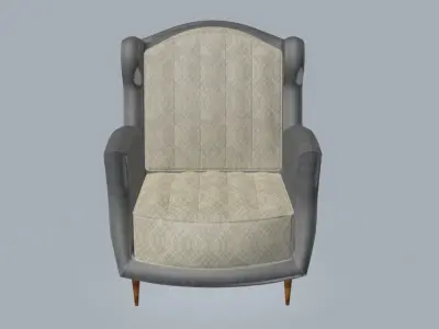 Wilson Armchair 3D model